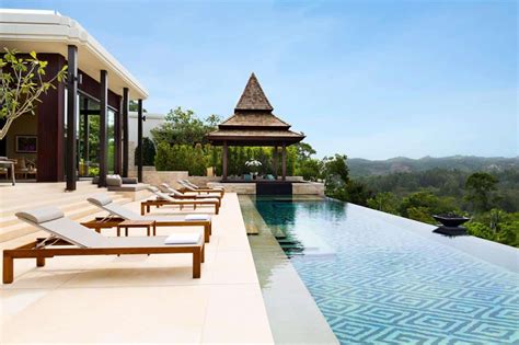 Beautiful luxury resorts in Phuket, Thailand .